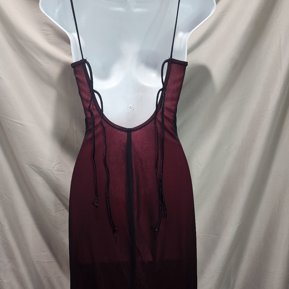 Roberta Vintage 90s Whimsygoth Long Formal Dress - Picture 8 of 9